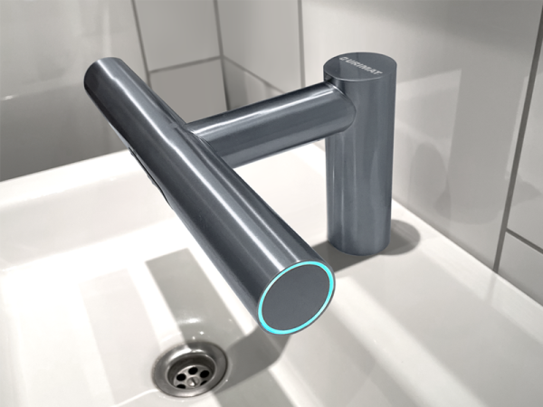 Wash+Dry 2in1 Händetrockner CleanStream Edelstahl brushed
